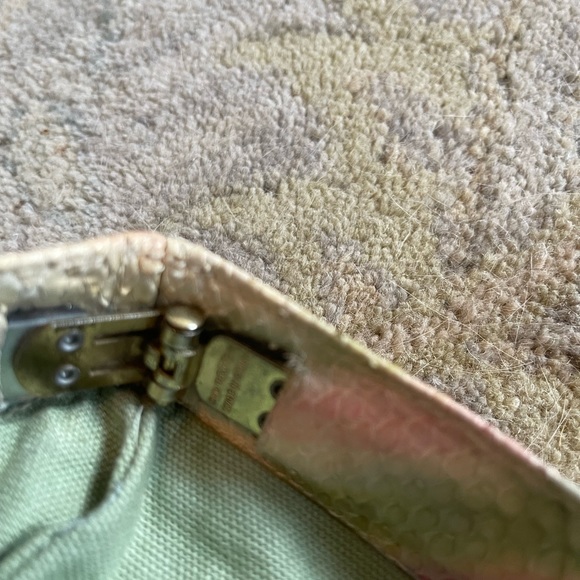Multi color snake skin clutch new from Stacey Lapidus. - Picture 7 of 7